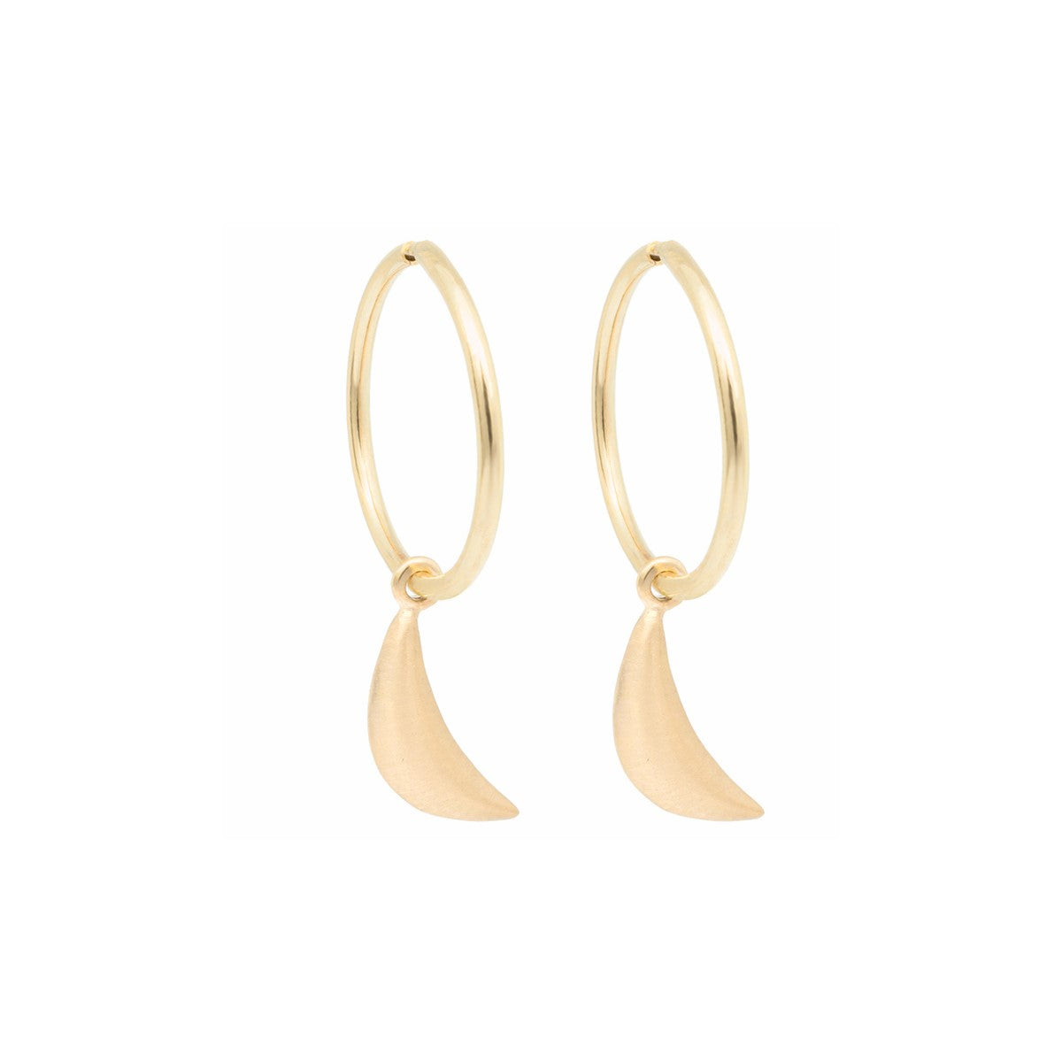 Yellow Gold Hoop Earrings