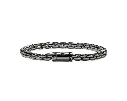 John Hardy Black Rhodium Box Chain Bracelet
