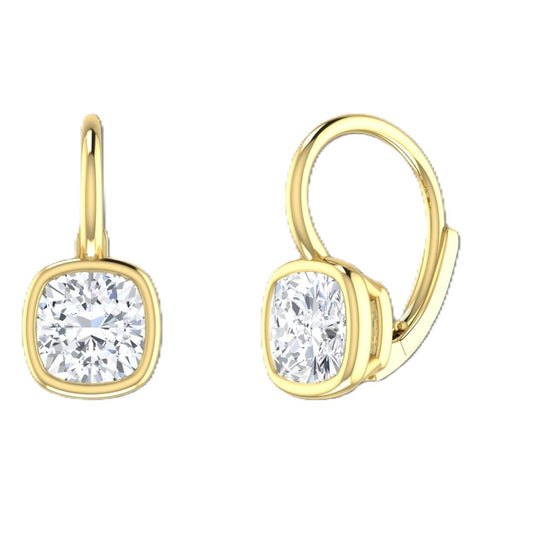 Diamond Hanging Earrings