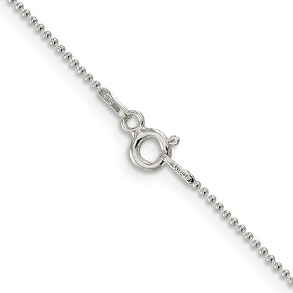 Sterling Silver Bead Chain