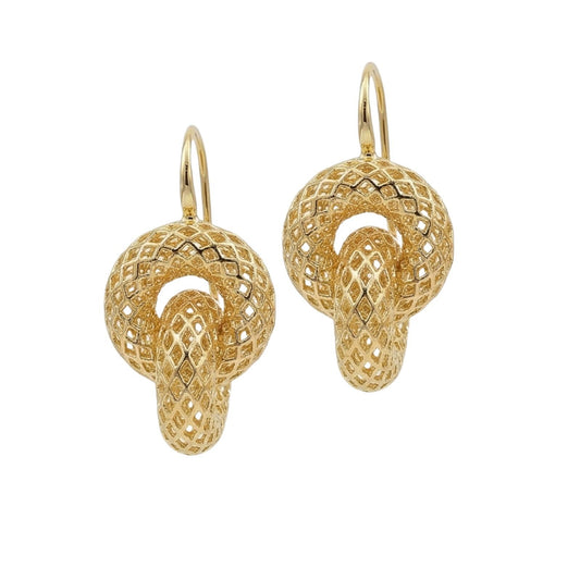 Ray Griffiths Interlocking Hoop Earrings