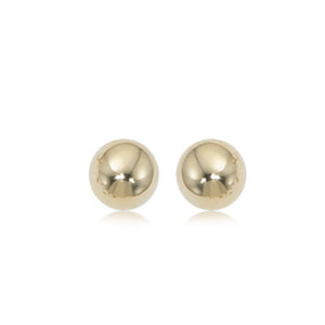 Yellow Gold Stud Earrings