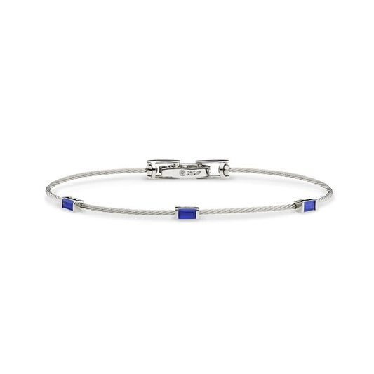 Paul Morelli Unity Wire Blue Sapphire Bracelet