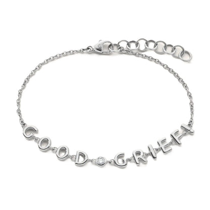 Monica Rich Kosann "Good Grief" Sterling Silver Bracelet