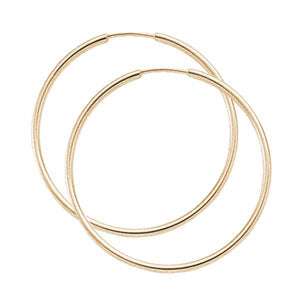 Yellow Gold Hoop Earrings