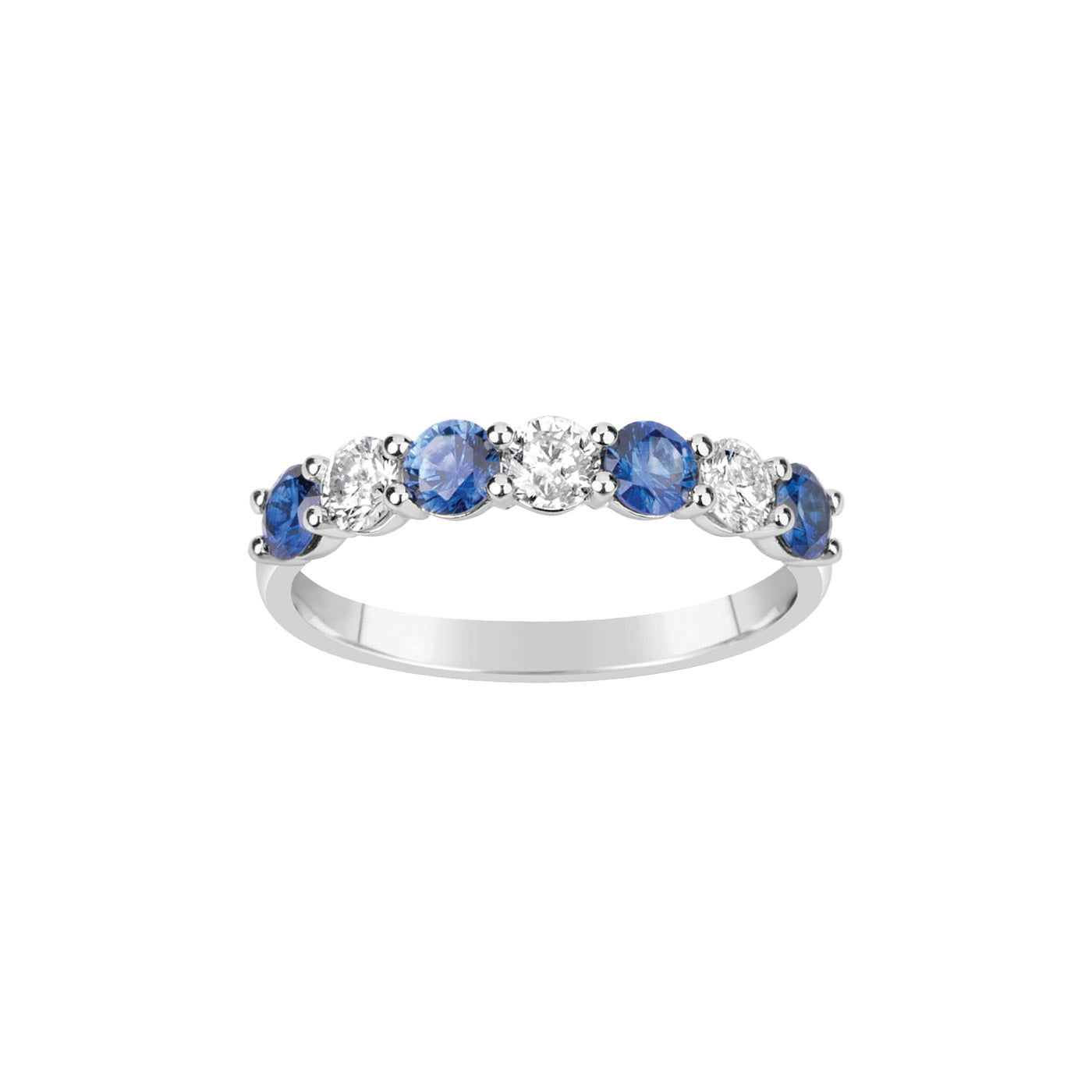 Diamond and Sapphire Band