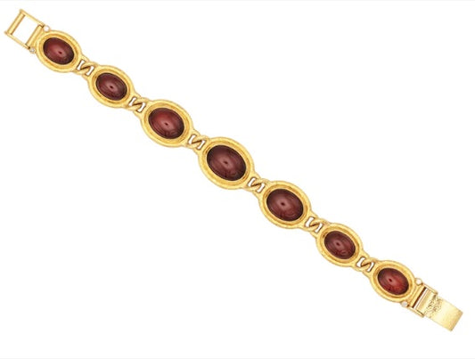 Gurhan Muse Gold Hessonite Garnet Bracelet