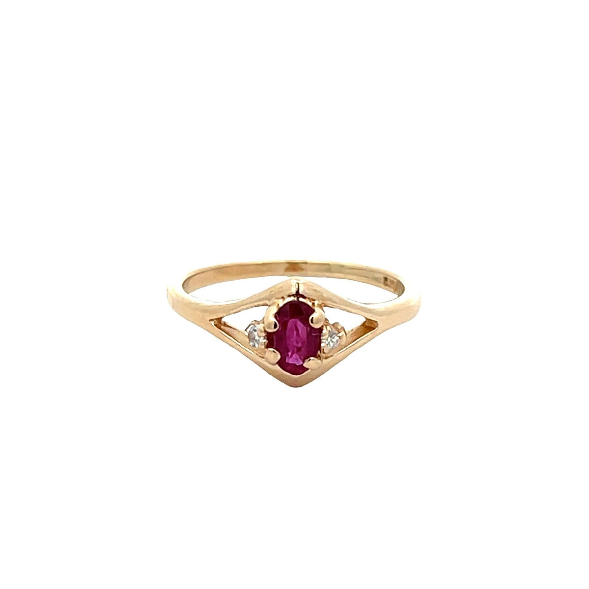 Diamond and Ruby Ring