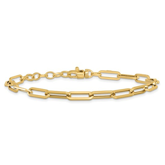 Yellow Gold Fancy Link Bracelet