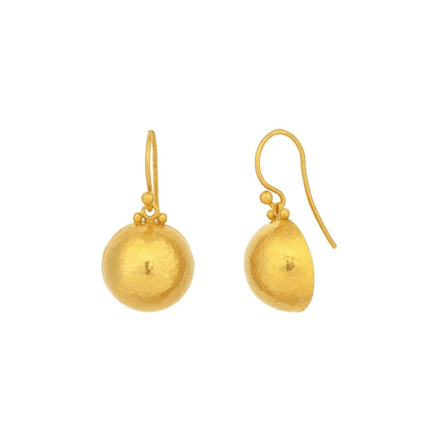 Gurhan Spell Button Drop Earrings