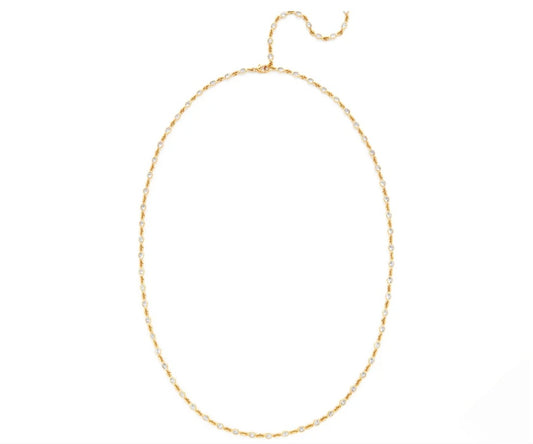 Temple St. Clair White Sapphire Necklace