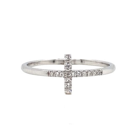 Diamond Cross Ring