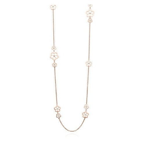 Gumuchian Daisy Motif Diamond Necklace