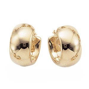 Yellow Gold Huggie Earrings