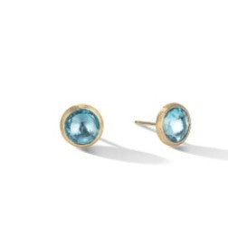 Marco Bicego Jaipur Blue Topaz Stud Earrings