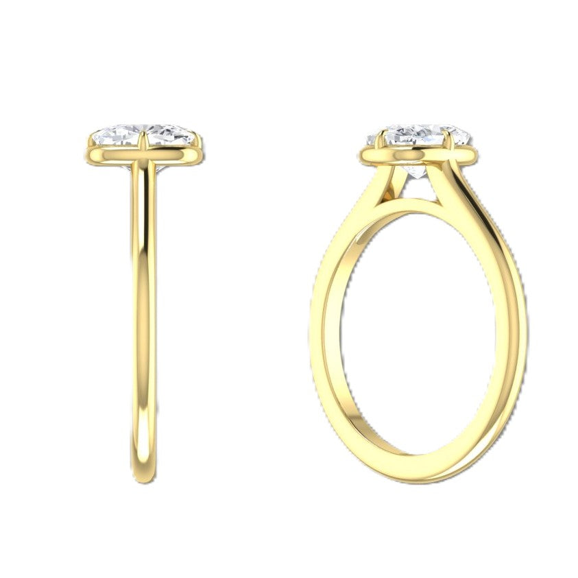 Cushion Cut Engagement Ring