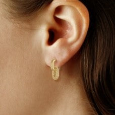 Yellow Gold Drop Earrings