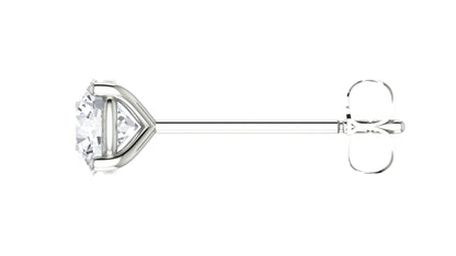 Round Diamond Earrings