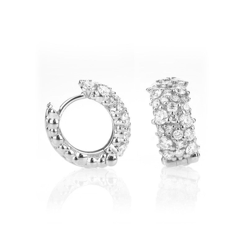 Paul Morelli Confetti Huggie Diamond Earrings