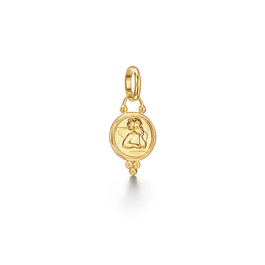 Temple St. Claire Gold Angel Pendant