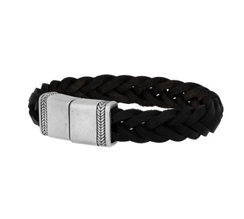 Gurhan Men's Leather Cord Bracelet