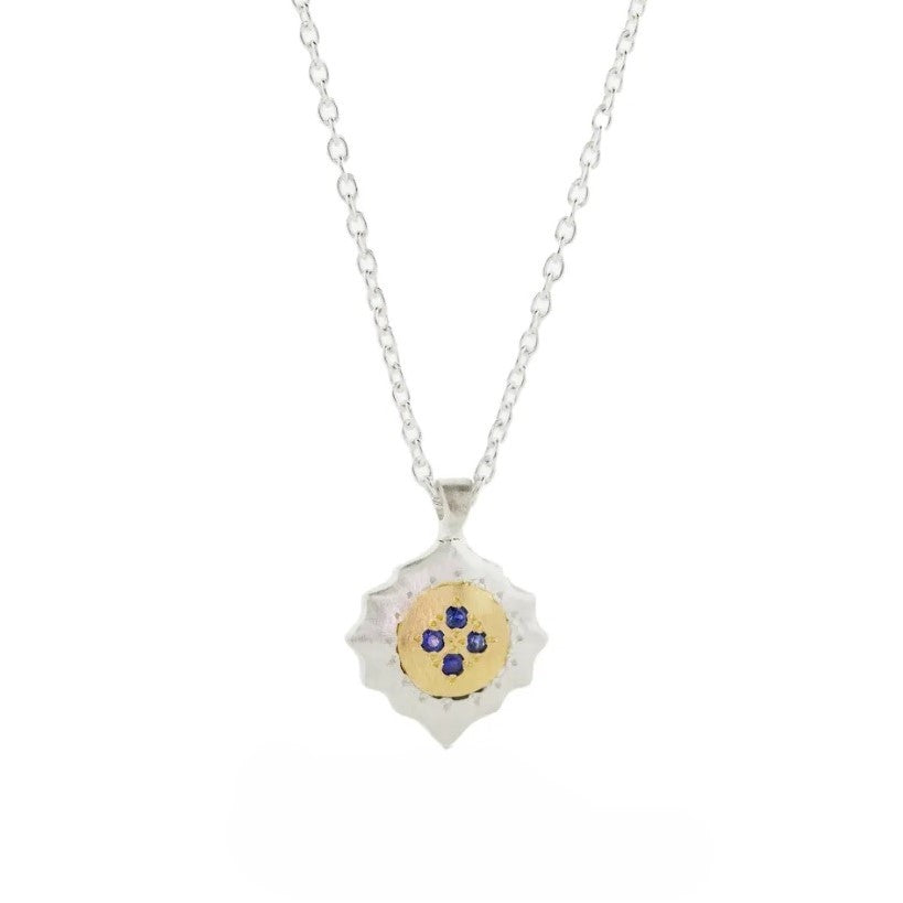 Adel Chefridi Blue Sapphire Pendant