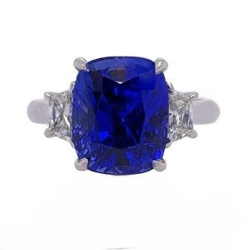 Sapphire & Diamond Ring