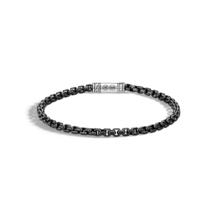 Sterling Silver Box Chain Bracelet