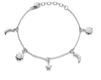 Monica Rich Kosann Silver Charm Bracelet