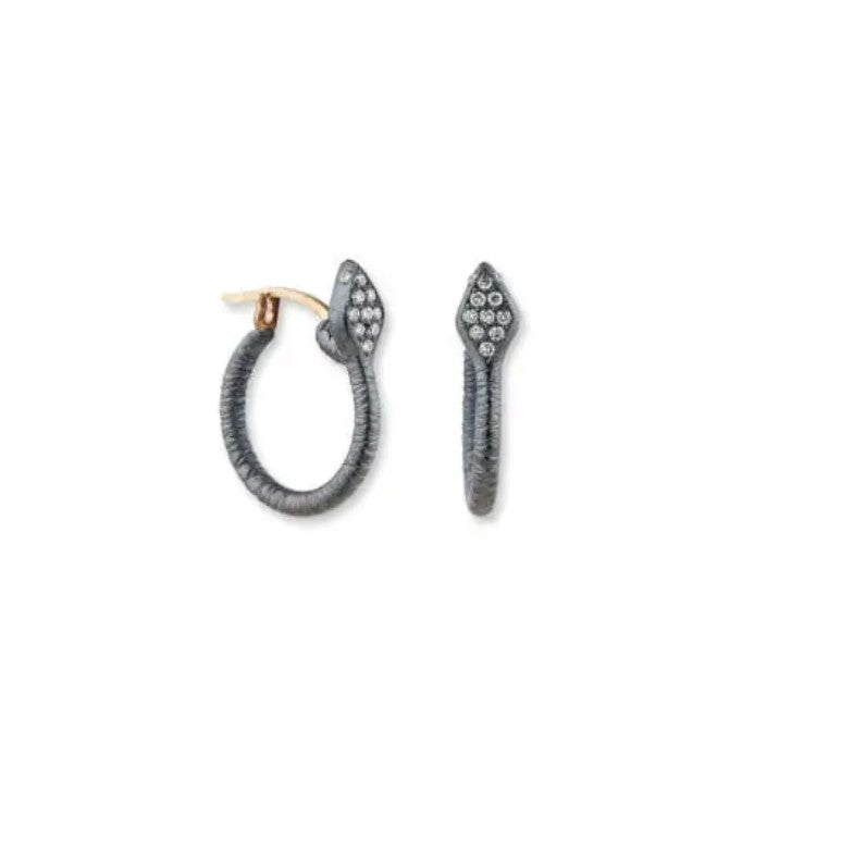 Lika Behar Silver and Gold Earrings