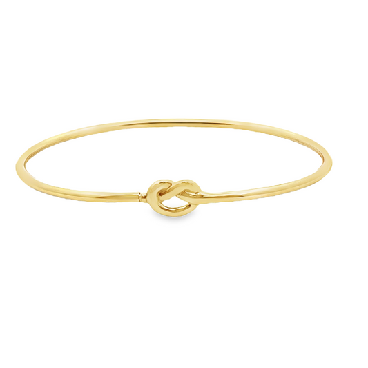 Yellow Gold Bangle Bracelet