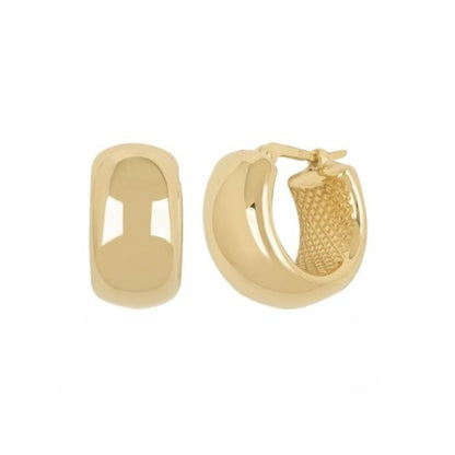 Yellow Gold Hoop Earrings