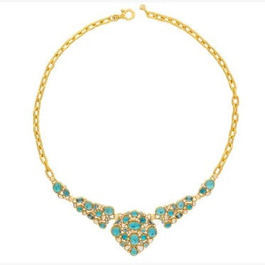 Gurhan Pointelle Multi Stone Necklace