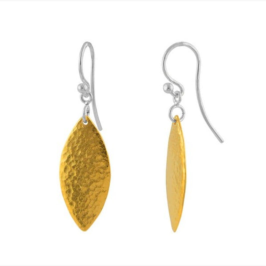 Gurhan Willow Flake Silver Earrings