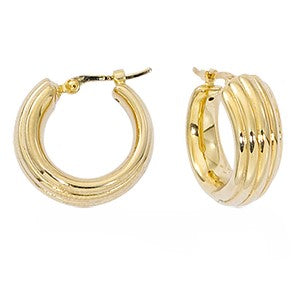 Gold Hoop Earrings