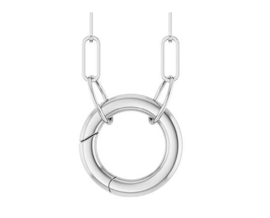 Sterling Silver Charm Necklace