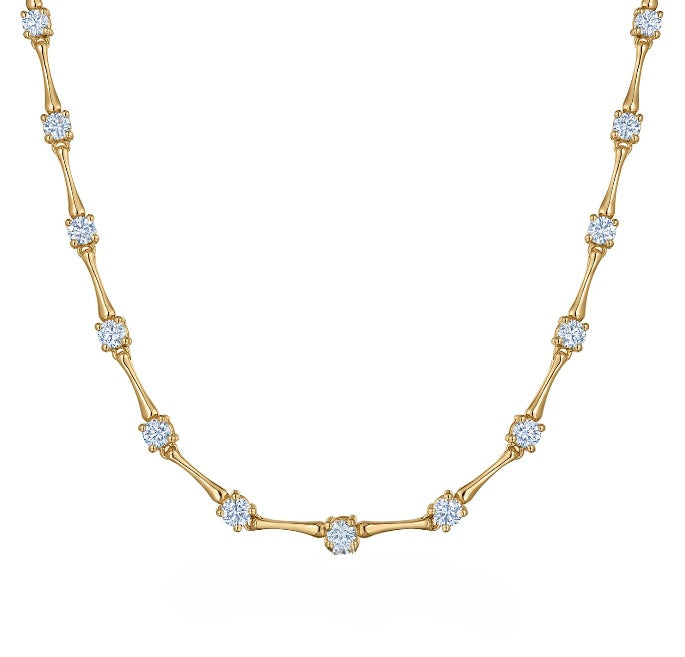 Kwiat Round Brilliant Cut Diamond Necklace