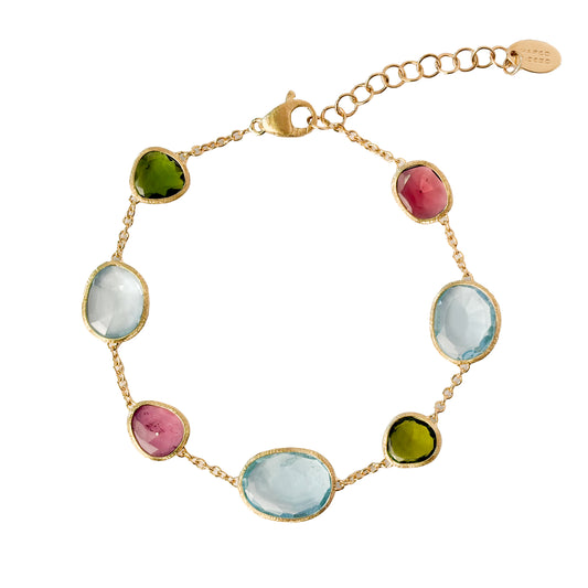 Marco Bicego Unico Tourmaline and Topaz Bracelet