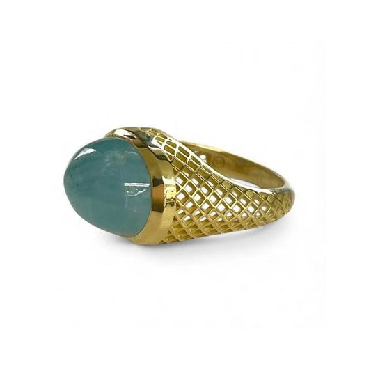 Ray Griffiths Aquamarine Ring