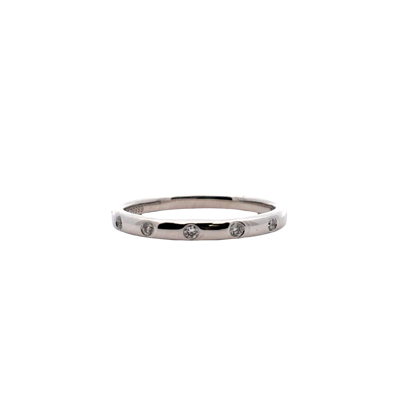 White Gold Diamond Band