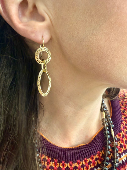 Ray Griffiths Drop Earrings