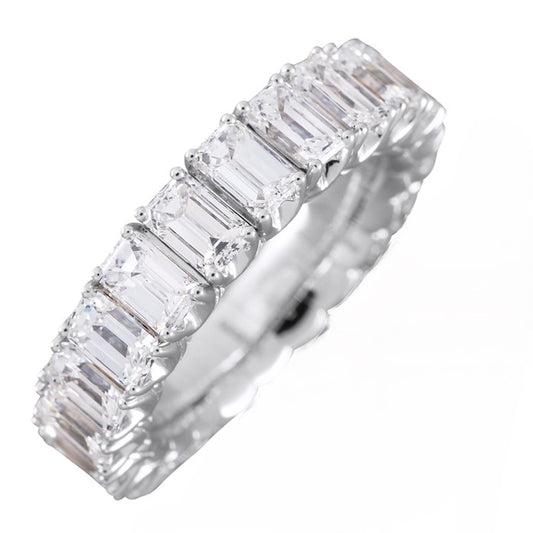 Picchiotti Xpandable™ Emerald Cut Diamond Eternity Band