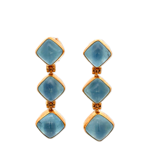 Gurhan Aquamarine Drop Earrings
