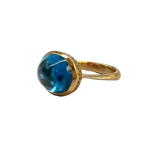 Ray Griffiths Blue Topaz Ring