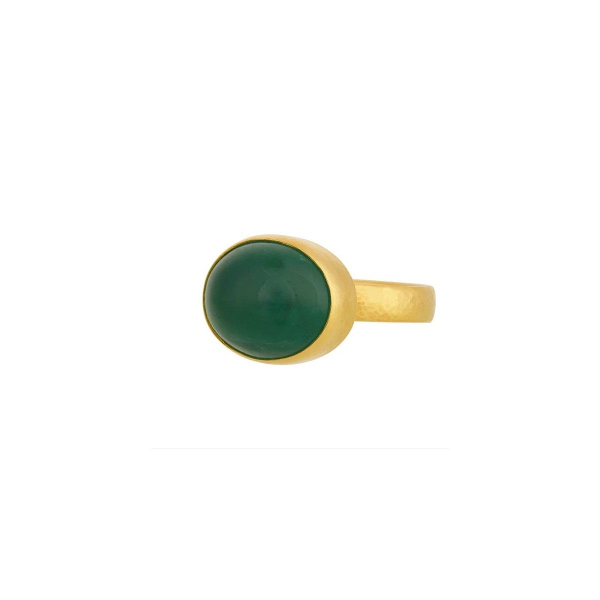 Gurhan Rune Gold Emerald Ring