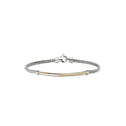 John Hardy Sterling Silver and Gold Essential Bracelet