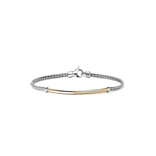 John Hardy Sterling Silver and Gold Essential Bracelet