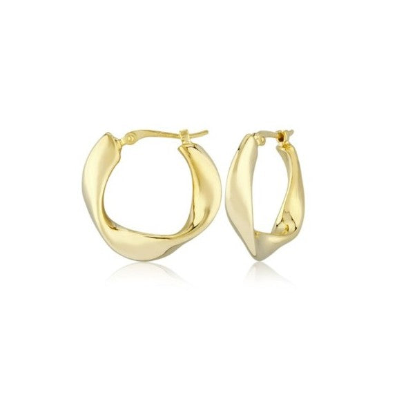 Yellow Gold Hoop Earrings