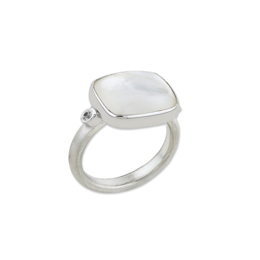 Lika Behar Silver Mother of Pearl Ring