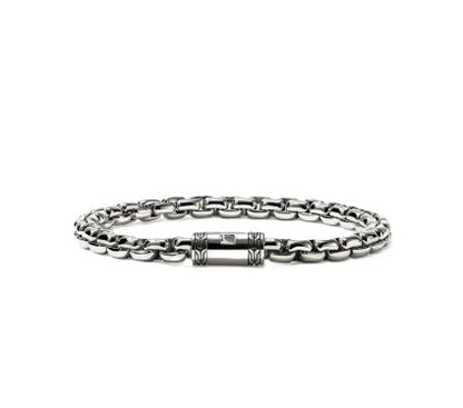 John Hardy Sterling Silver Box Chain Bracelet